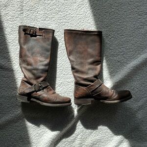 Frye brown boots